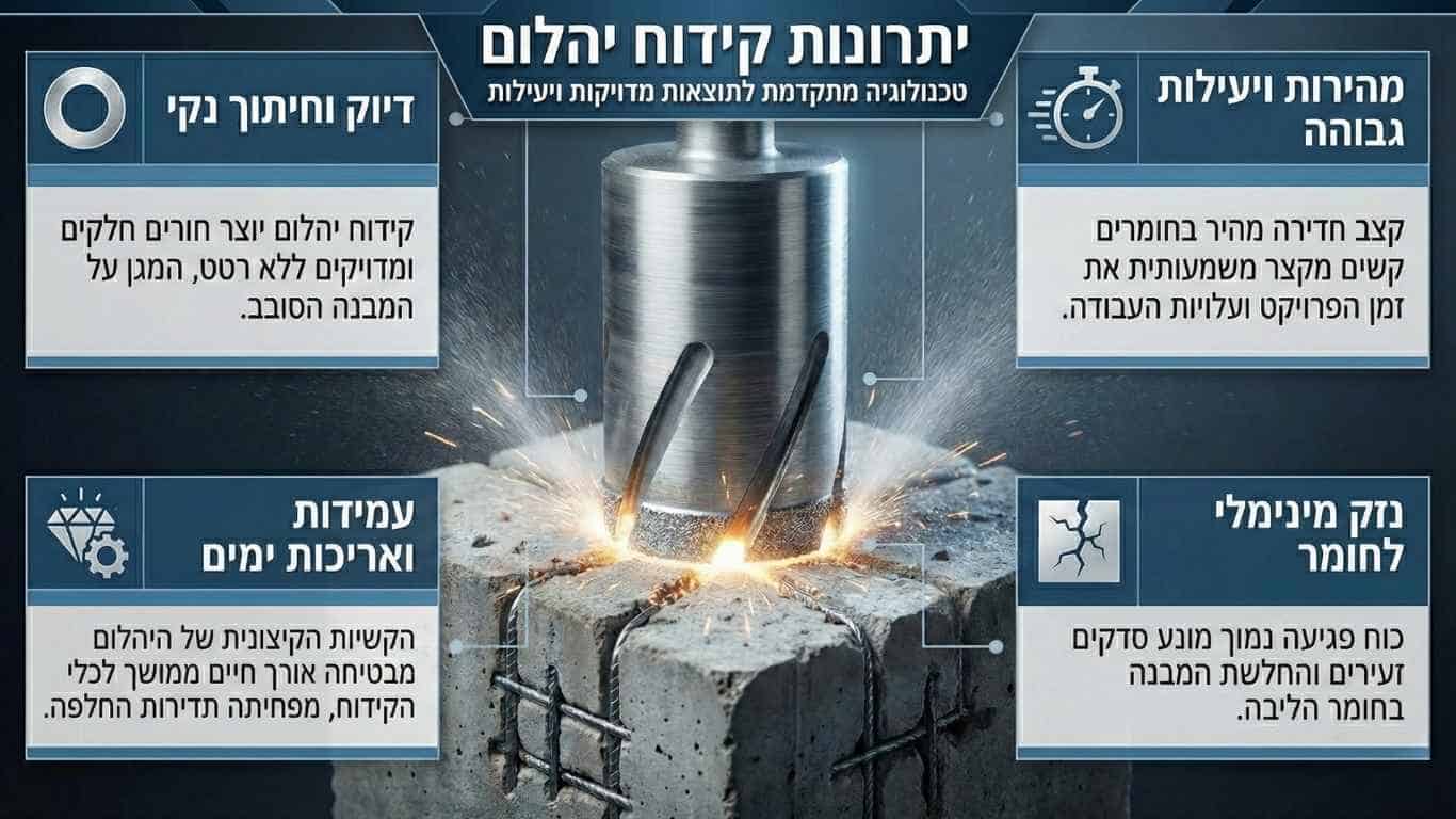 יתרונות קידוח יהלום