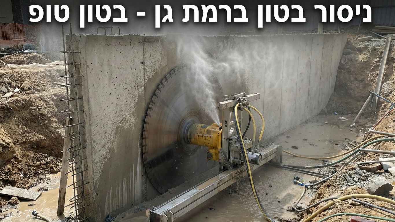 ניסור בטון ברמת גן