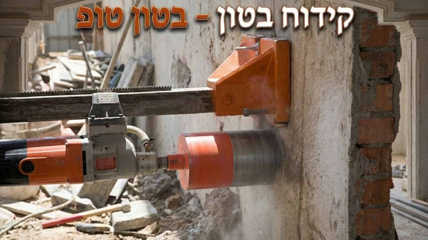 קידוח בטון
